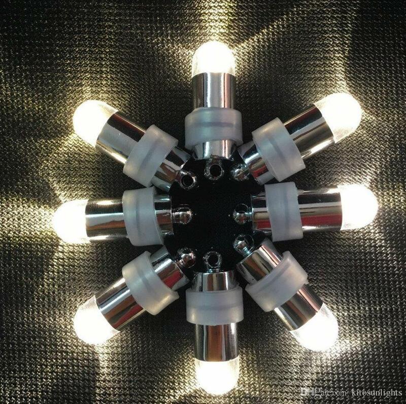 100 Buah Desain Cekatan Baterai Tahan Lama Tahan Air Lampu LED Mini Mikro untuk Dekorasi Halloween