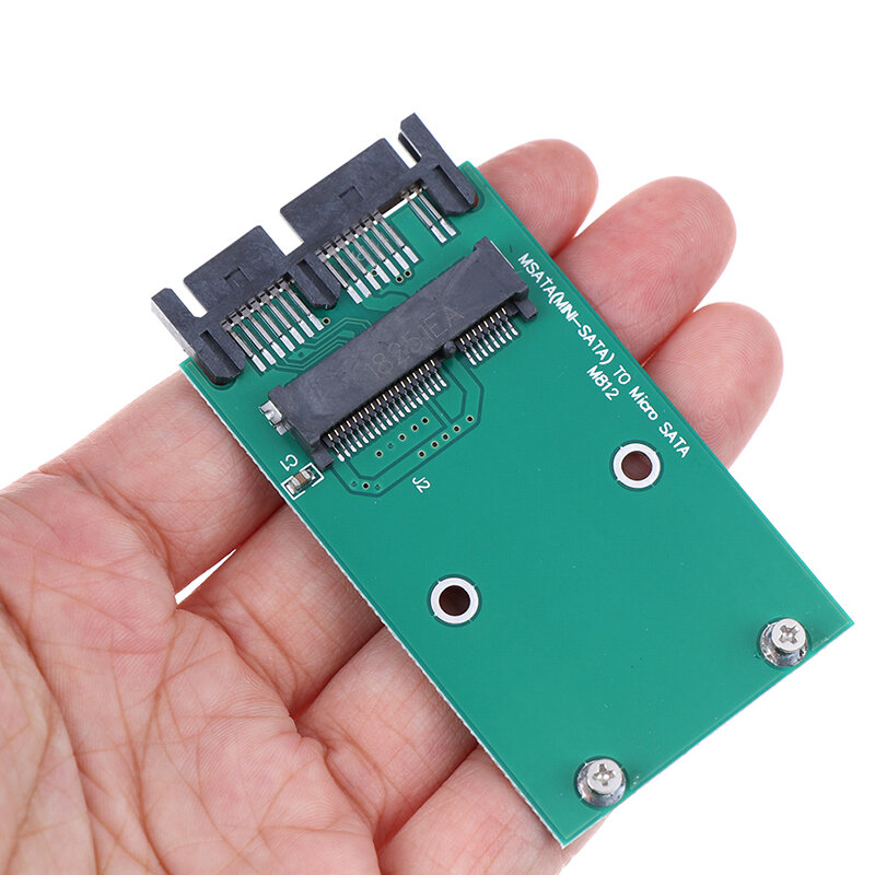 1 шт. Mini PCIe PCI-e mSATA 3x5 см SSD на 1,8 "Micro SATA адаптер конвертер карта