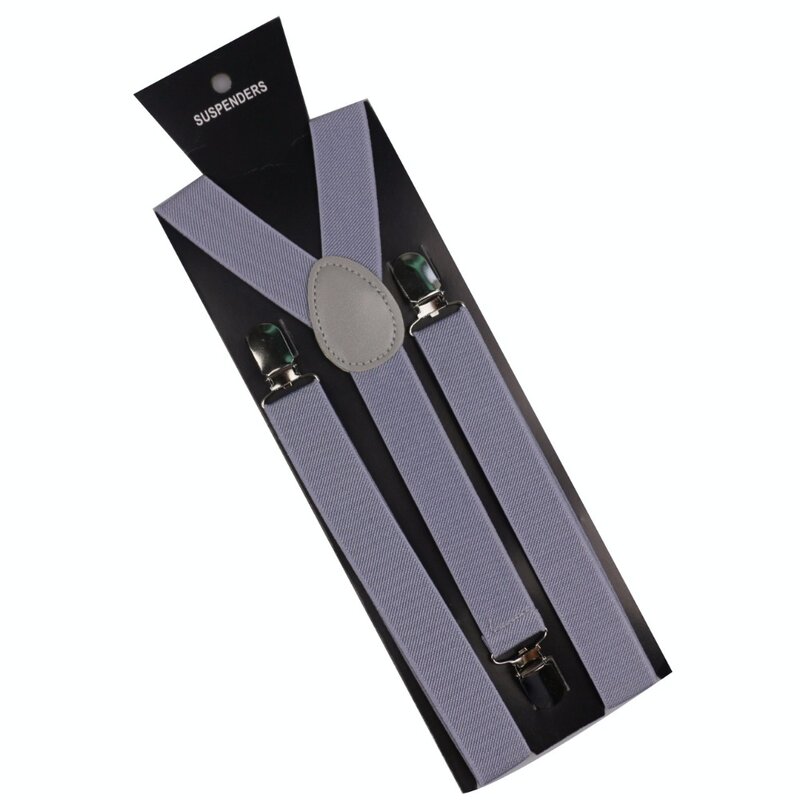 Winfox 1 inch Breed Zwart Rood Geel Y-Back Clip Op Vrouwen Mannen Bretels Bretels