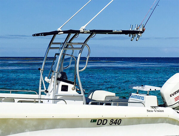 Promosi! Dolphin Dolphin Pro2 perahu T Top Plus 5 pemegang tongkat pancing paket