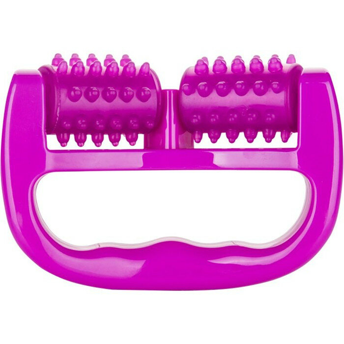 Plastic Massager Dual Roller Massage Female Slimming Fitness Portable Muscle Relax Gym Sport Full Body Bar Yoga Tool