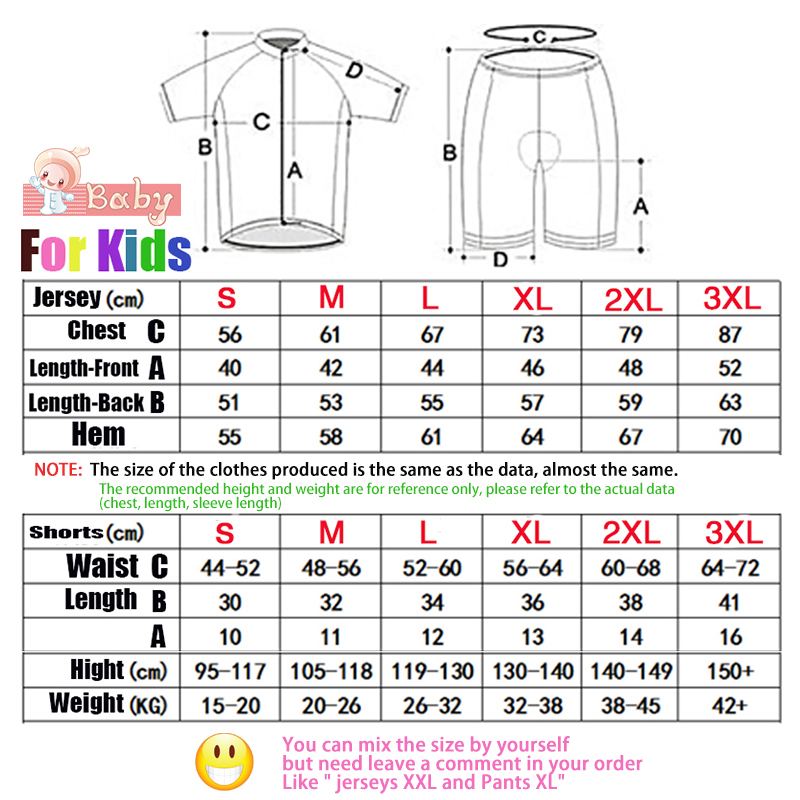 Cycling Jersey 2023 Children New Boys Mtb Cycling Jersey Suits Kids Bicycle Clothing Bike Cycling Kit cycling clothes