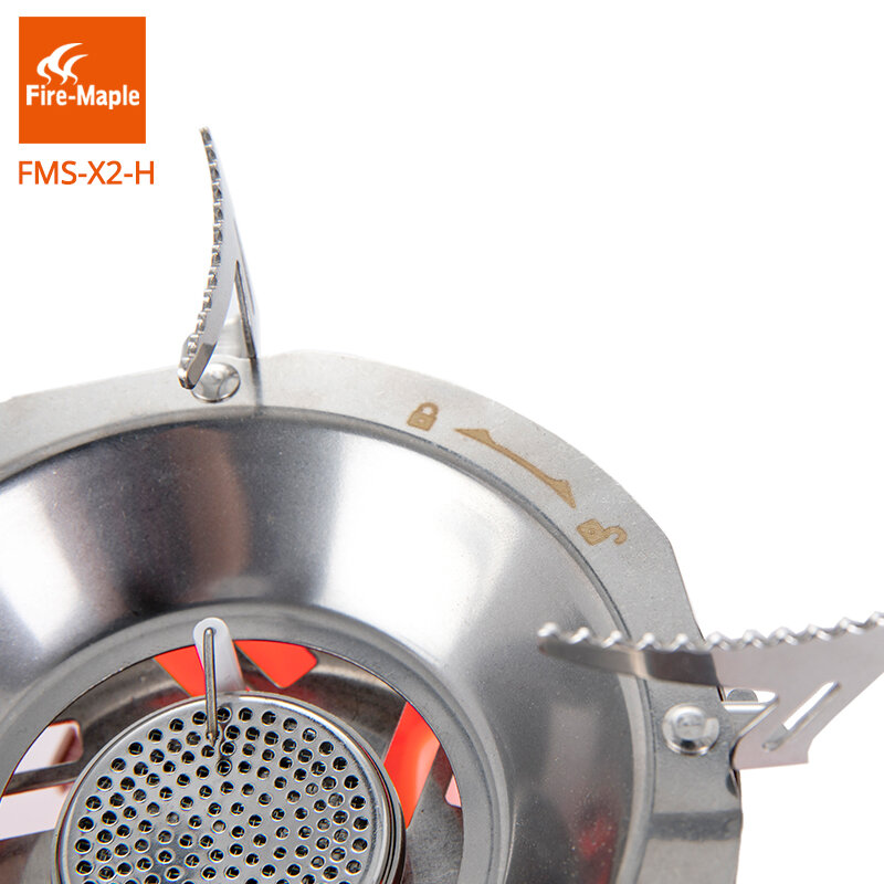 Fire Maple-Soporte de olla de acero inoxidable para estufa de Gas, sistema de cocina de 65g, FMS-X2-H, soporte fijo, X1, X2, X3