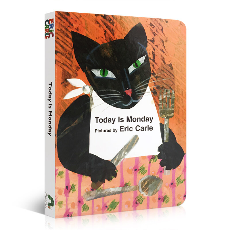 Buku Penjualan Terbaik Hari Ini Adalah Senin Buku Gambar Bahasa Inggris untuk Hadiah Bayi Anak-anak