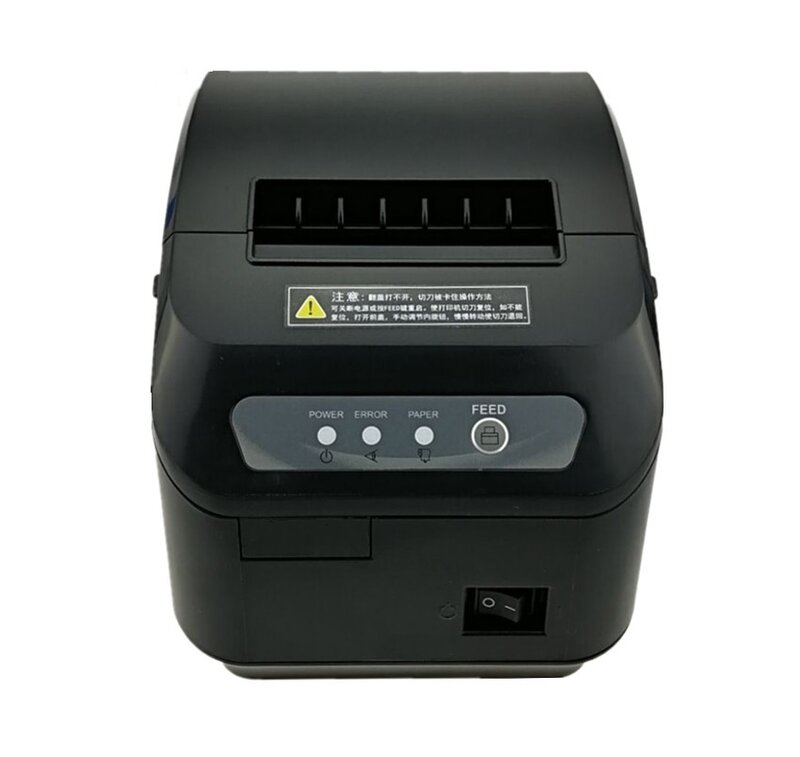 Atacado de alta qualidade impressoras pos 80mm recibo térmico pequeno bilhete código de barras impressão automática máquina corte