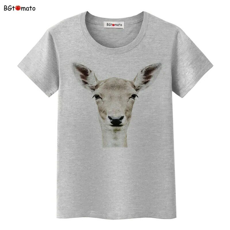 Bella maglietta 3D alpaca per le donne personalità moda vendita calda camicia estiva camicia morbida di marca di buona qualità cool tops