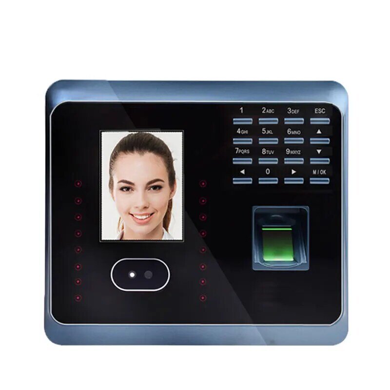 WIFI RFID Gesichts Fingerprint Mitarbeiter Zeit Teilnahme erweiterte ZK Zeit Aufnahme UF100 Gesichts Fingerprint Mitarbeiter Zeit Atte