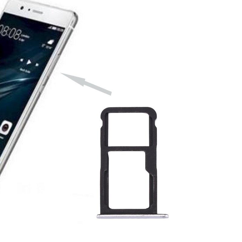 IPartsBuy Baru untuk Huawei P10 Lite SIM Card Tray & SIM / Micro SD Card Tray