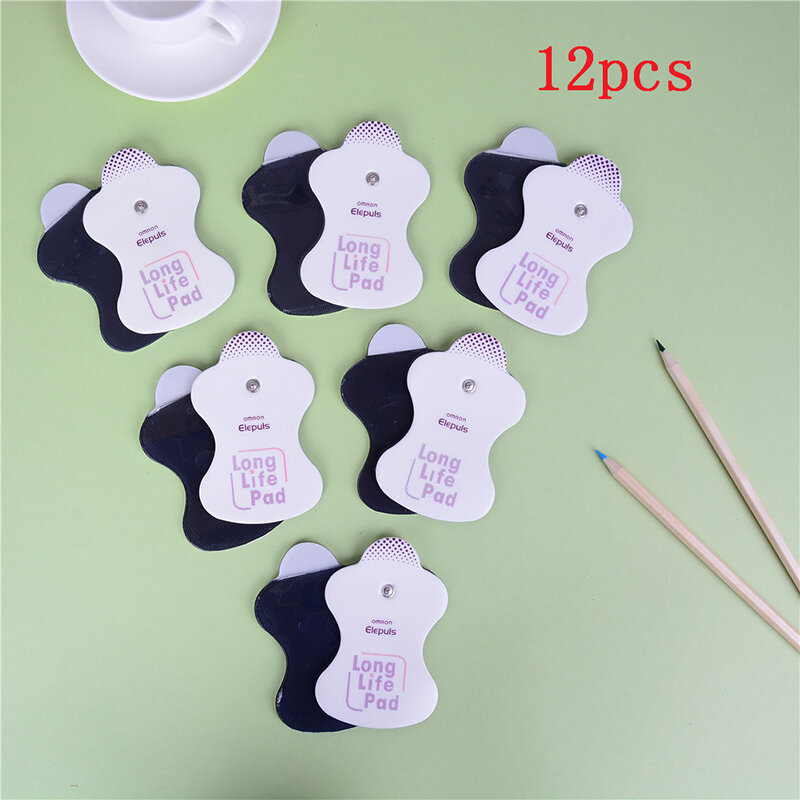 12PCS Electrode Replacement Pads Electrode Pads Digital For Tens Acupuncture Digital Therapy Machine Massager Pad