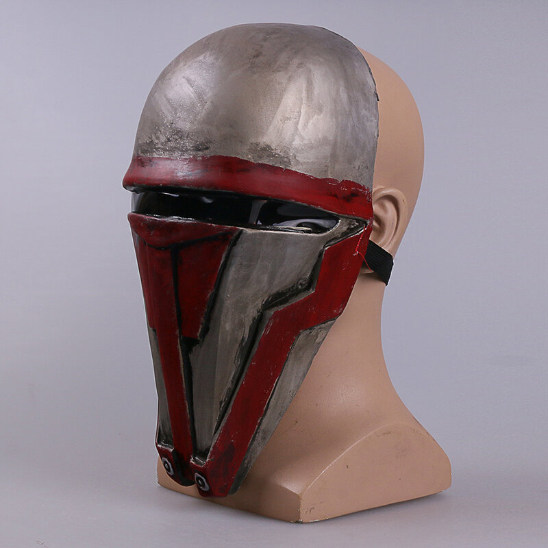Movie Star Wars: Knights of the Old Republic Darth Revan Mask Cosplay Helmet Masks Adult Latex Halloween Party Prop