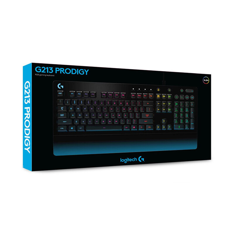 G213 PRODIGY GAMING KEYBOARD   PERP IN-HOUSE/EMS MEDITER RETAIL USB  SP