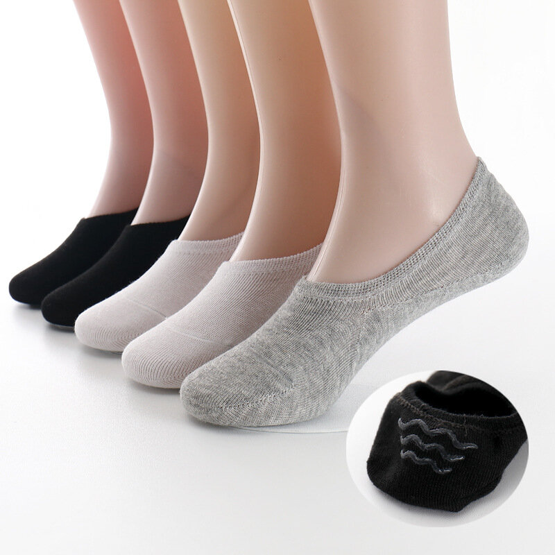 Kinder Jungen Socken Hausschuhe Baumwolle Nicht-slip Silikon Unsichtbare Keine zeigen Boot Socken Mädchen Kinder Stealth Socken Kurze Schule pairs