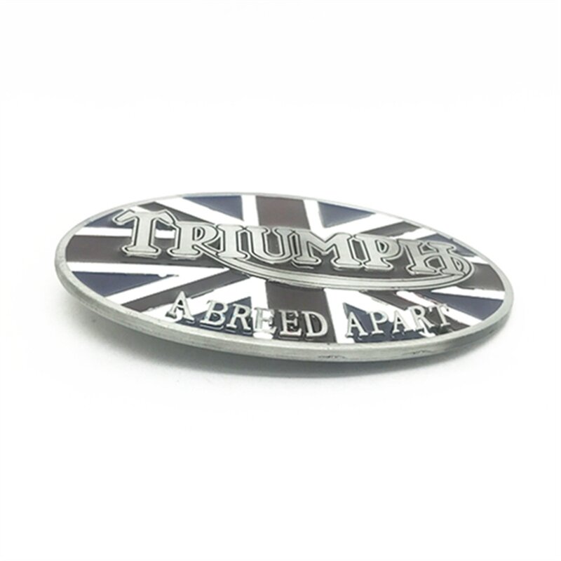 Wholesale zinc alloy  Western  Cowboy buckleOval British flag with Triumph metal belt buckle for 4 cm belt accessories