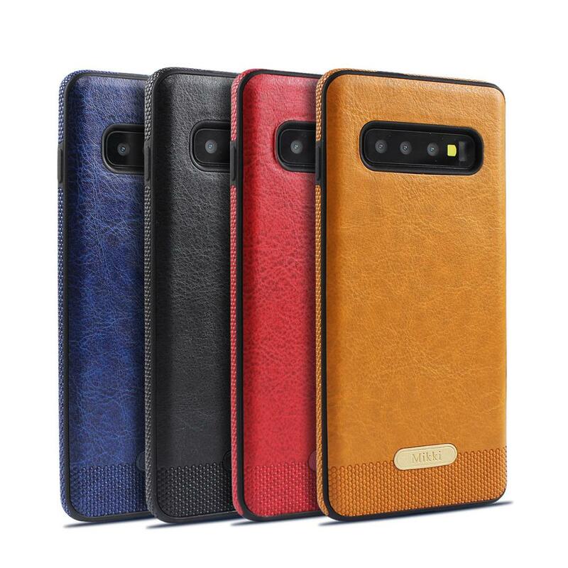 Luxury leather PU Soft Case for Samsung Galaxy S8 Plus S6 Edge S7 S7Edge S8 S9 S10 Plus Note 8 9 Cover Coque Screen Protector
