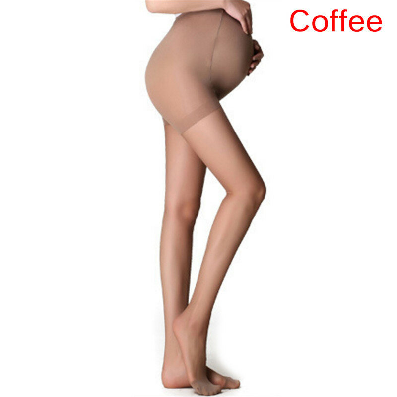 ปรับยืดหยุ่นสูงกางเกงขายาวUmmerคลอดบุตรUltra ThinTightsถุงน่องหญิงตั้งครรภ์การตั้งครรภ์Pantyhose