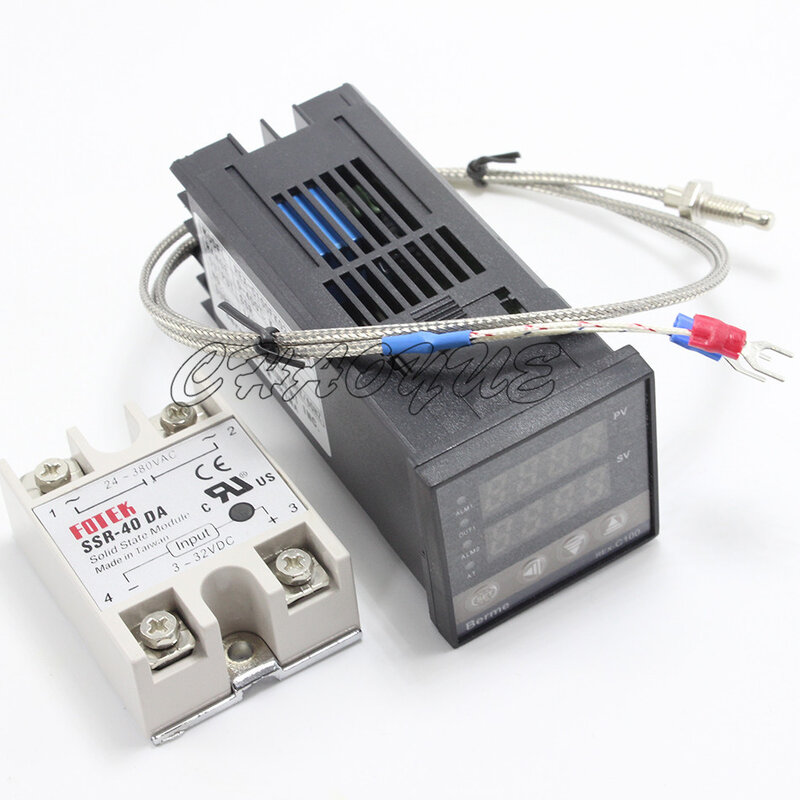 3-in-1デジタル温度コントローラーサーモスタットREX-C100