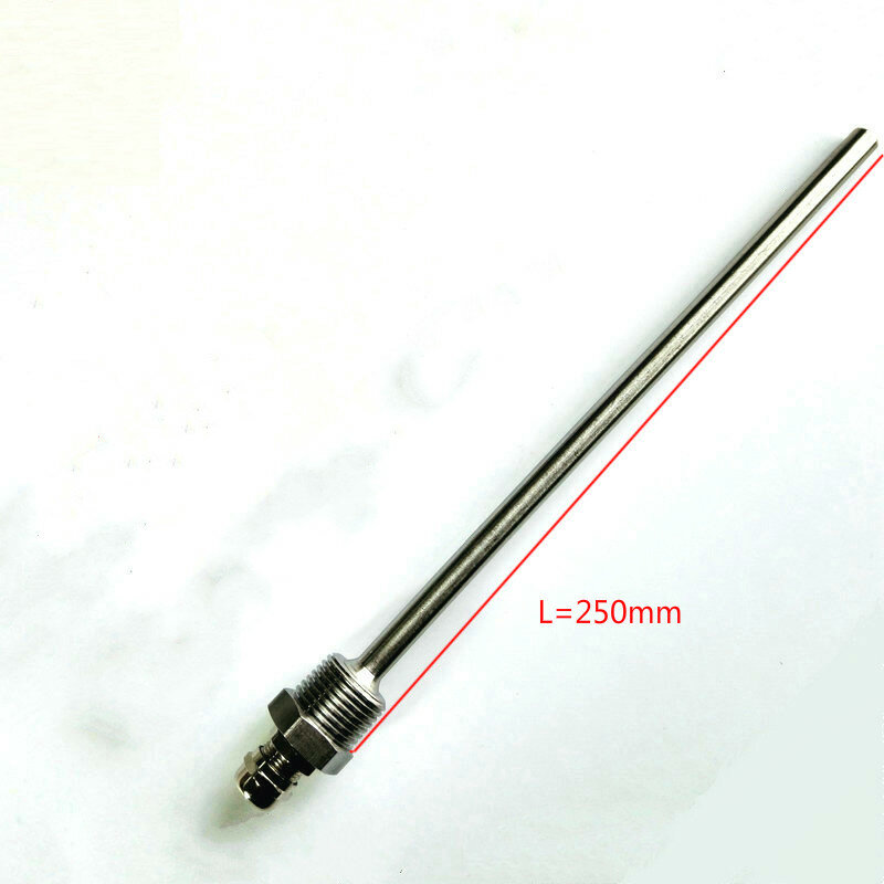 Rosca de L250-L400mm de longitud BSP 1/2 "(DN15), diámetro máximo de 6mm, acero inoxidable 304