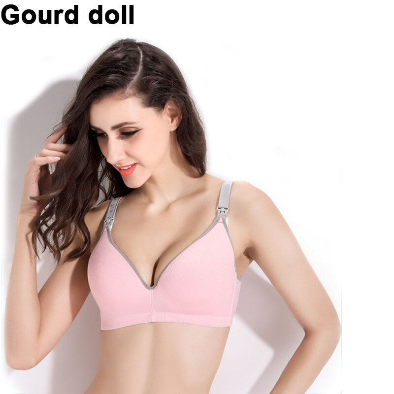 34-40 BC reggiseni per allattamento al seno in cotone per allattamento al seno reggiseno per dormire per donne in gravidanza soutien gorge allaitement underwear