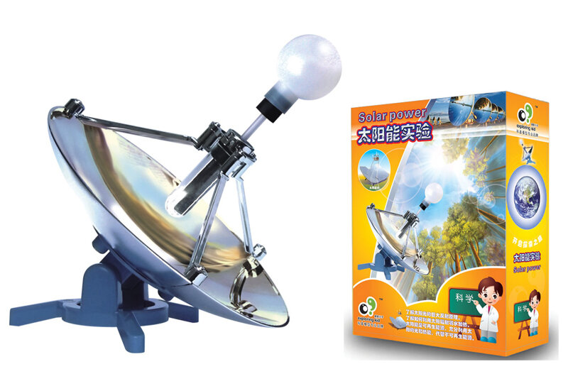 Frete grátis 1 brinquedo experimental de crianças, modelos educativos científicos e de energia solar