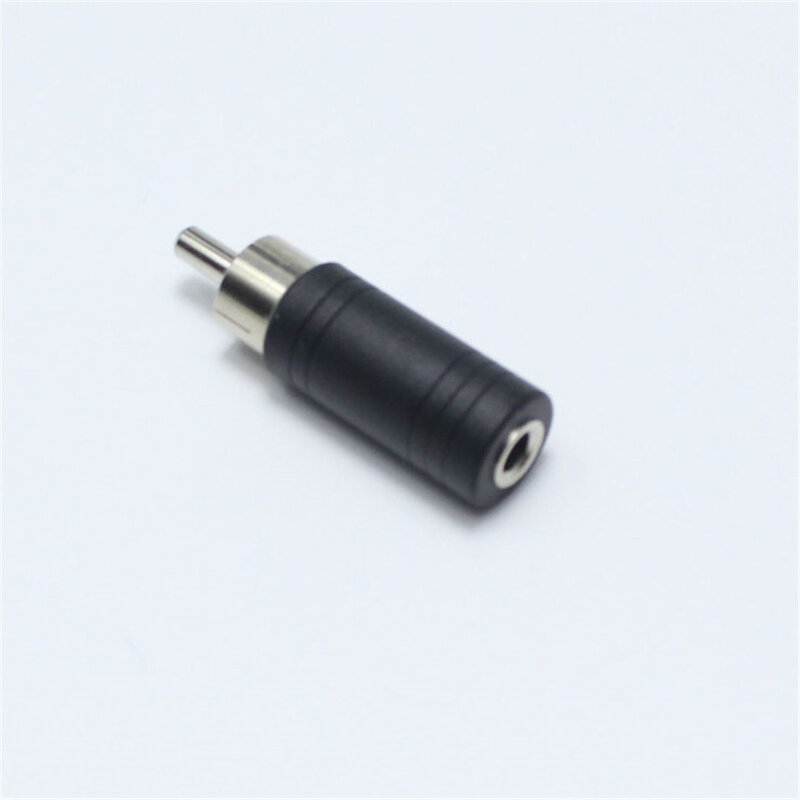 3pcs 3.5mm Female Audio plug to RCA Male Socket 3.5 Plug jack Adapter Connector For Microphone