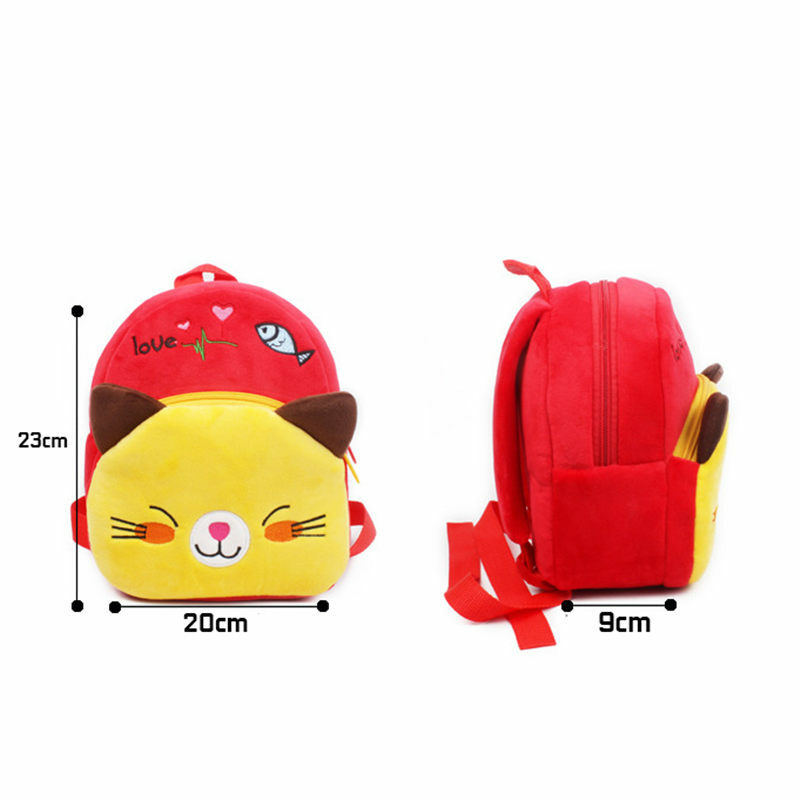 2020 nettes Kind Kleinkind Kind Schule Taschen Rucksack Kindergarten Kinder Mädchen Jungen Schul 3D Cartoon Tier Tasche