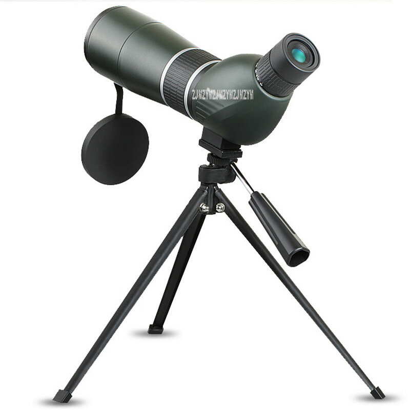 15-45X60 스포팅 스코프 망원경 60mm 15-45X 줌 삼각대 마운트가있는 장거리 방수 조류 시계 사냥 단안