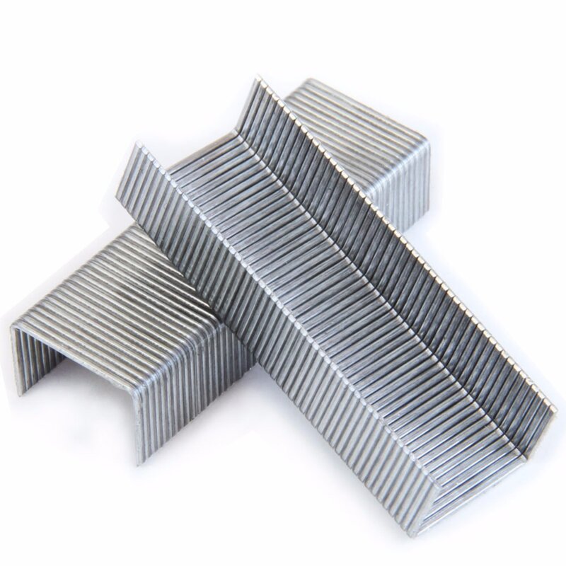 5 упаковок/2500 шт. серебряных стальных скоб 24/8 для школьных и офисных принадлежностей