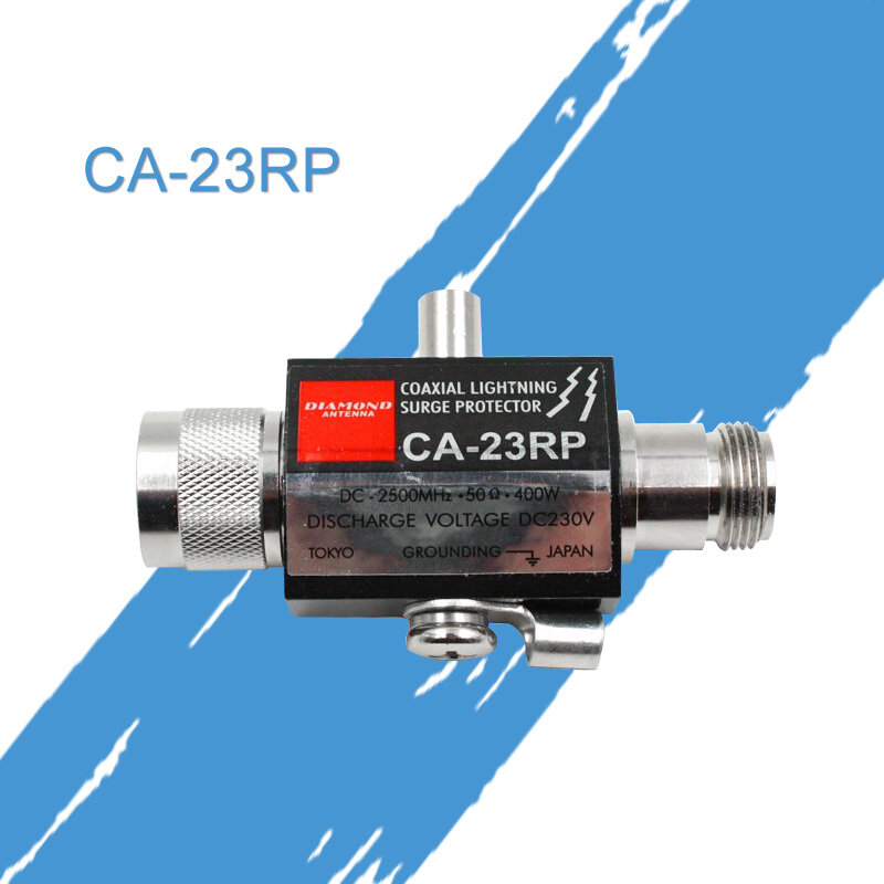 General Diamond CA23RP Koaxialer Blitz überspannung schutz, 2,5 GHz, 400W N Stecker für Autoradio-Basis station