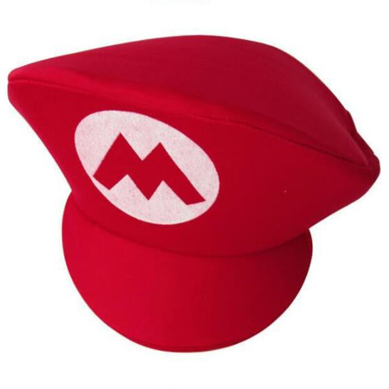 Erwachsene Kinder Spiel Super Luigi Bors Cosplay Hüte Rot Grün Cap