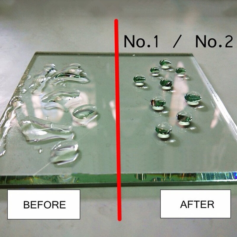 Revêtement hydrophobe en céramique d'agent imperméable liquide en verre multifonctionnel de fenêtre de voiture de jet de Qoonestl