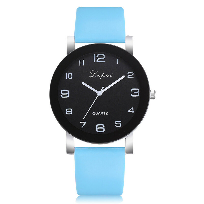 Reloj de pulsera de cuero de cuarzo informal para Mujer Reloj de pulsera Reloj analógico Reloj de Mujer Reloj femenino