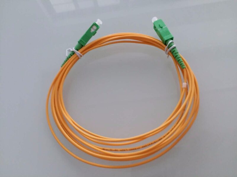 10 sztuk SC/APC 3 M Simplex tryb patch kabla światłowodowego SC UPC 3 M 3.0mm lub 2.0mm włókien światłowodowych FTTH kabel jumper