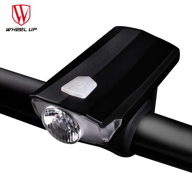 Wheel up bike light bike waterproof IPX4 headlight USB Rechargeable Mini Anti-glare XPE lamp beads projector bike light