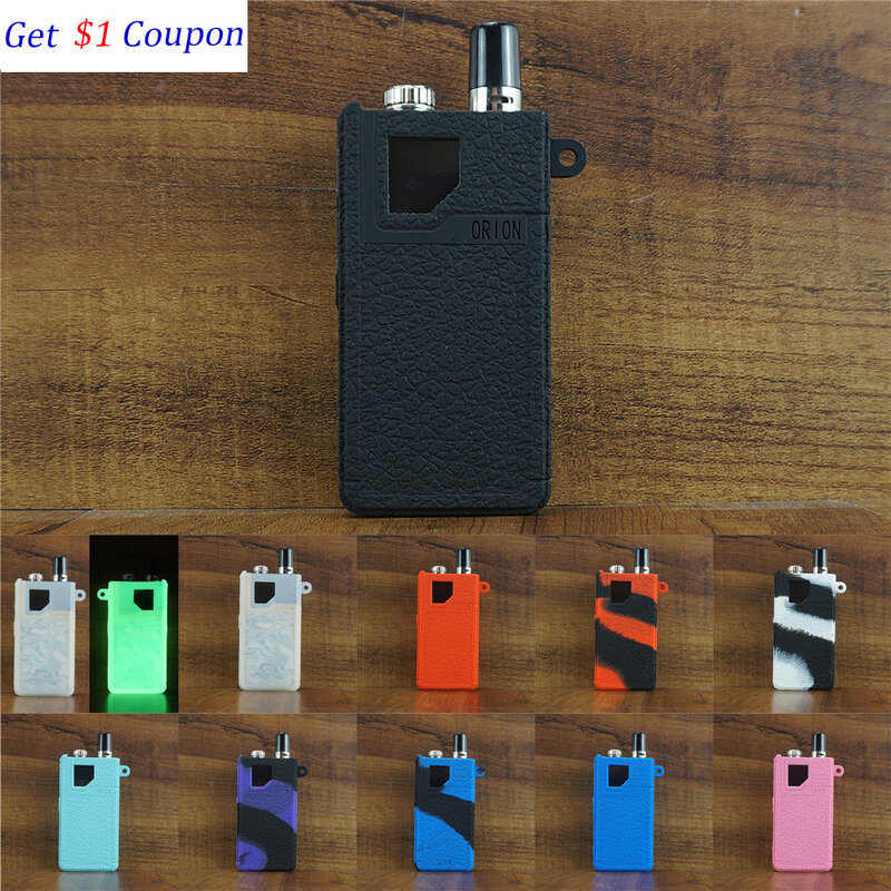 Texture Case Skin For Lost Vape Orion DNA GO 40W Pod and Silicone Sleeve Cover Wrap Decal Protective for lostvape Orion DNA