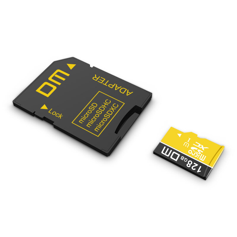 Adaptadores de tarjeta de memoria DM SD-T2, dispositivo compacto SD2.0 con microSD, microSDHC, microSDXC, capacidad máxima de 2TB, lector de tarjetas micro sd