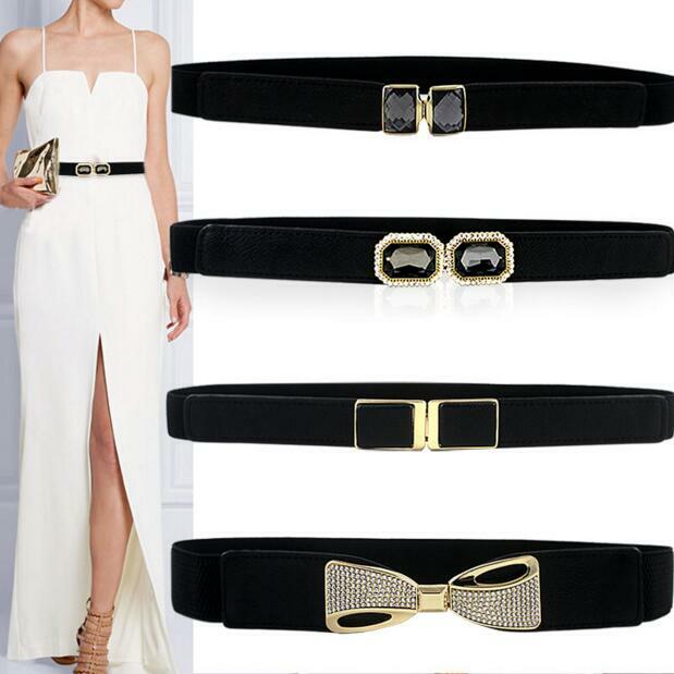 Vintage royal buckle women's cummerbund elastic wide belt all-match belt decoration strap