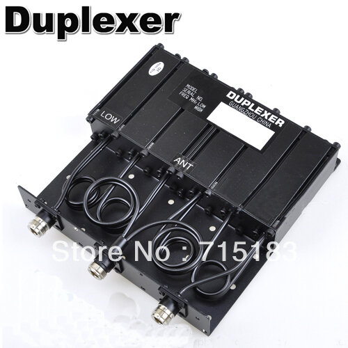 Duplexer repetidor: 30w n-conector vhf 6 cavidade duplexer SGQ-150