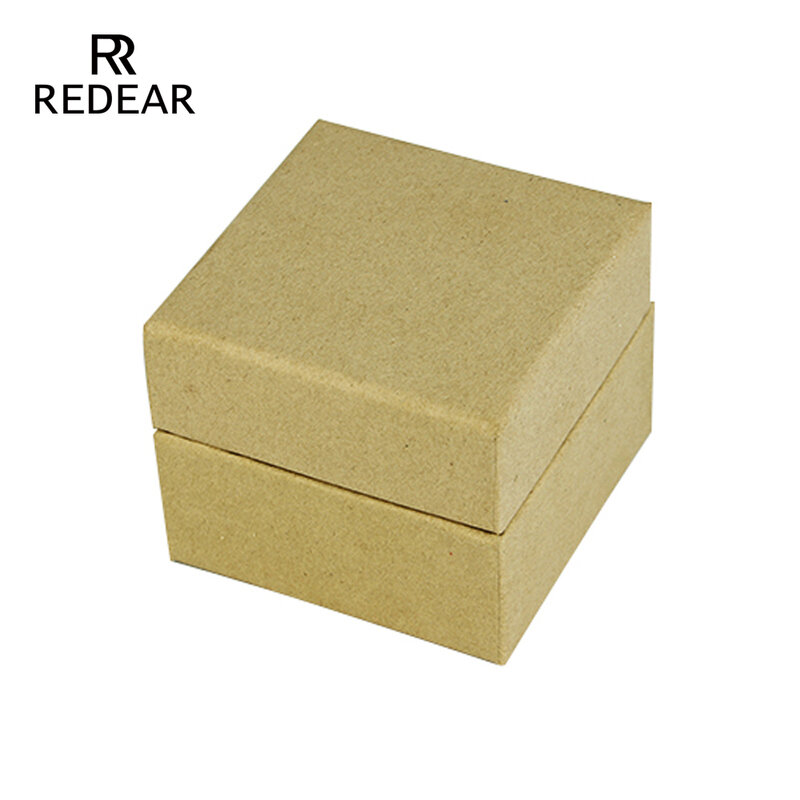 REDEAR Kotak Kertas Kemasan Kuning Kotak Hadiah Jam Tangan Persegi Tanpa Logo Tanpa Kotak Merek