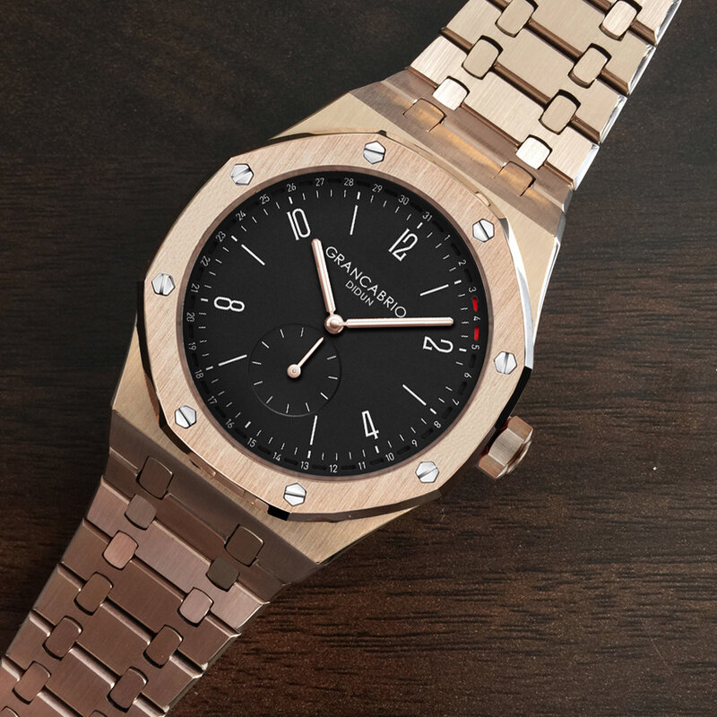 Mens Watches Top Brand Luxury Quartz Watch Business steel strap Watch Male Wristwatches