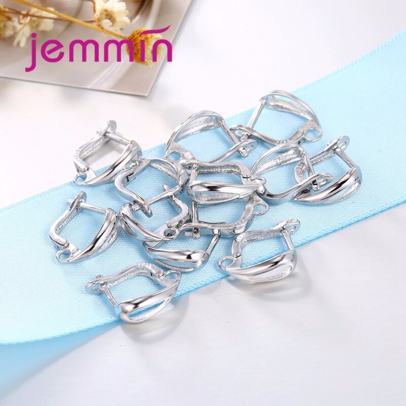 Harga Pabrik Gaya Sederhana Aksesoris Perhiasan 925 Sterling Silver Anting Anting-Anting untuk Wanita Wanita Pesta Perhiasan