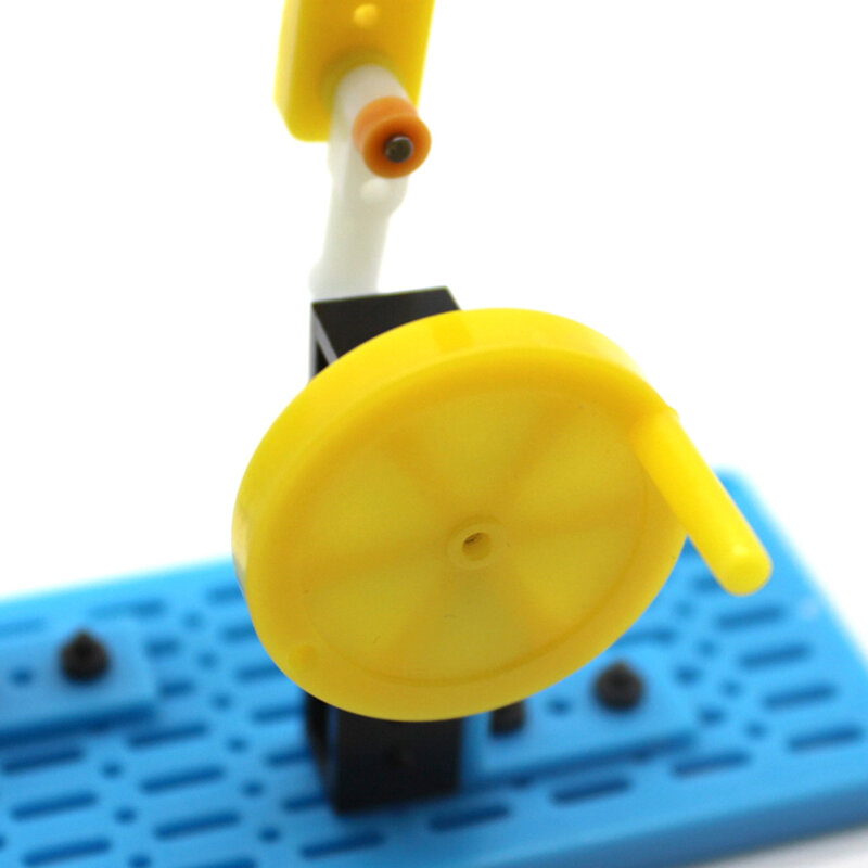 Diy Wetenschappelijk Experiment Olie Pomp Brandstof Machine Handbediende Speelgoed Gift Kinderen Uitvindingen Kit Handbediende Stem Educatief
