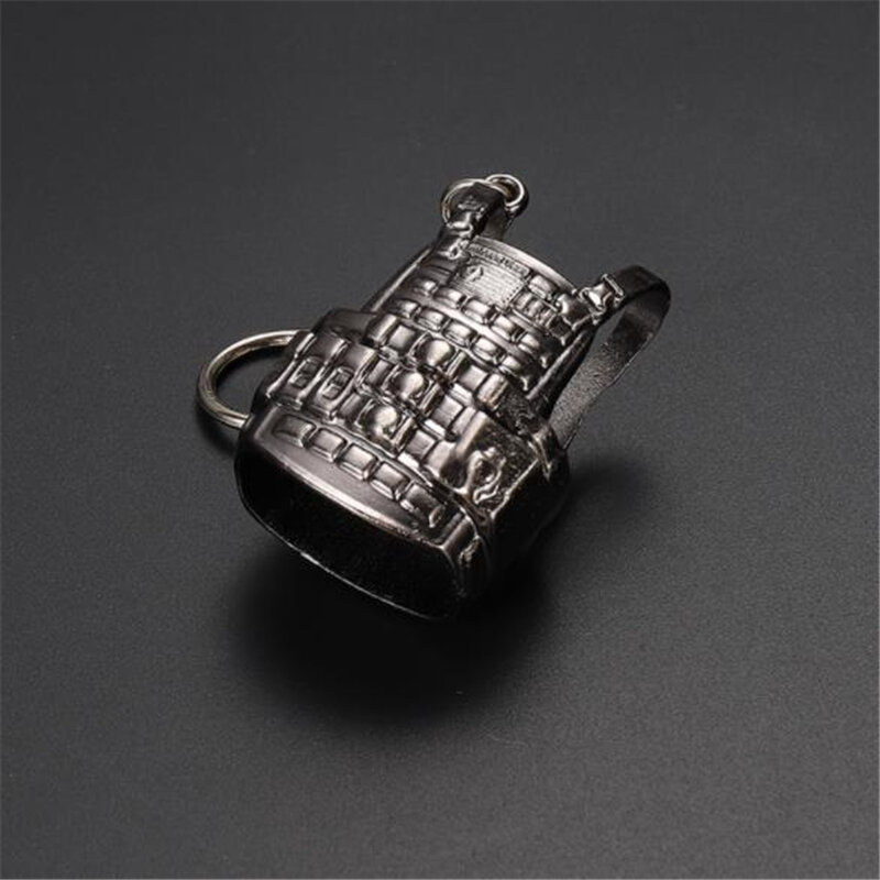 Game PUBGP Layerunknown Battlefield Role-Playing Clothing Special Forces Alloy Armor Model Key Chain Keychain PUBG