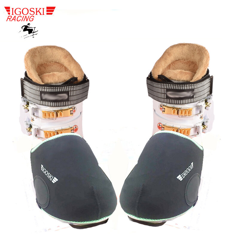 Igoski-capa protetora para sapatos, quentes, à prova d'água, para botas de neve, snowboard