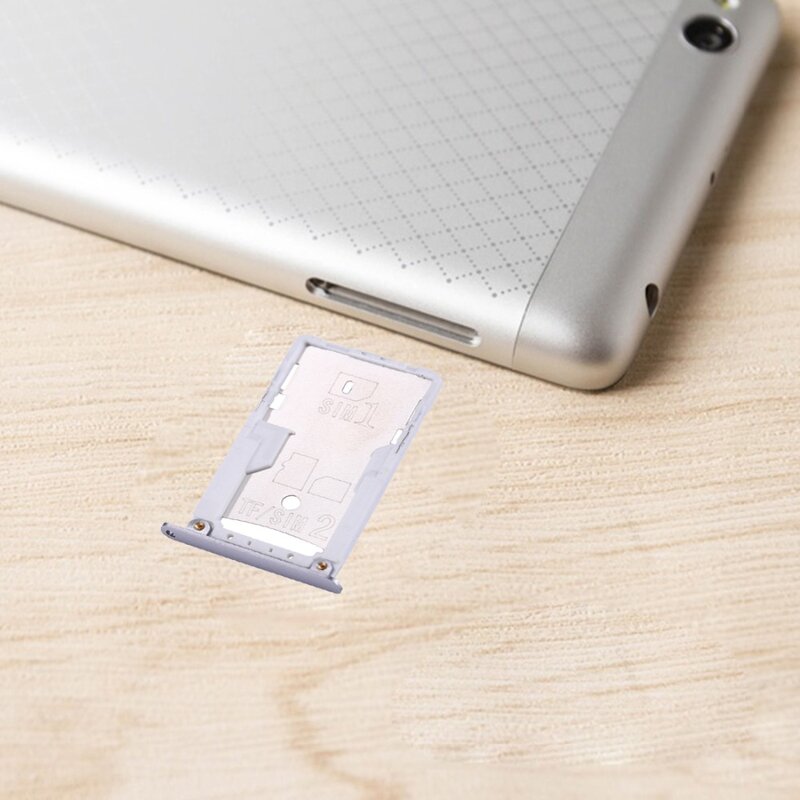 IPartsBuy nueva bandeja de tarjeta SIM y SIM / TF para Xiaomi Redmi 3 y 3s y 3X