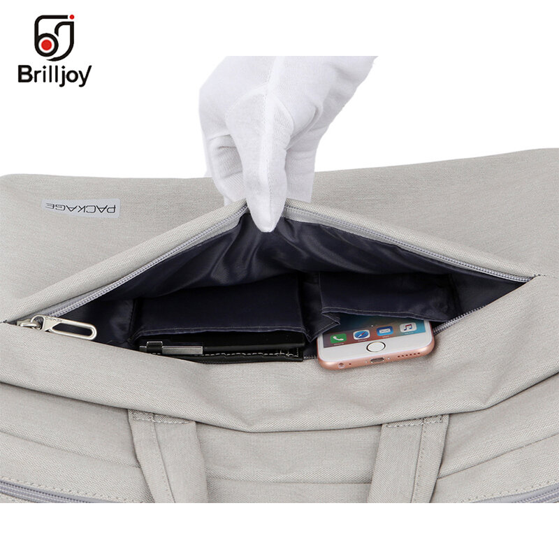 Brilljoy กันน้ำแล็ปท็อปกระเป๋าถือสำหรับ 13 14 15 17 นิ้วธุรกิจผู้ชายและผู้หญิงกระเป๋าโน๊ตบุ๊ค Messenger