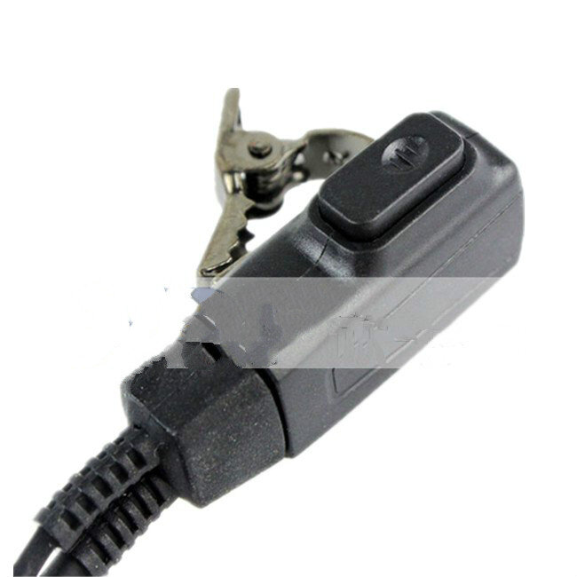 Akustik Tabung PTT Earpiece MIC Walkie Talkie Headset untuk Cobra CXT225 CXT425 MT600 MT975 Headset Aksesoris