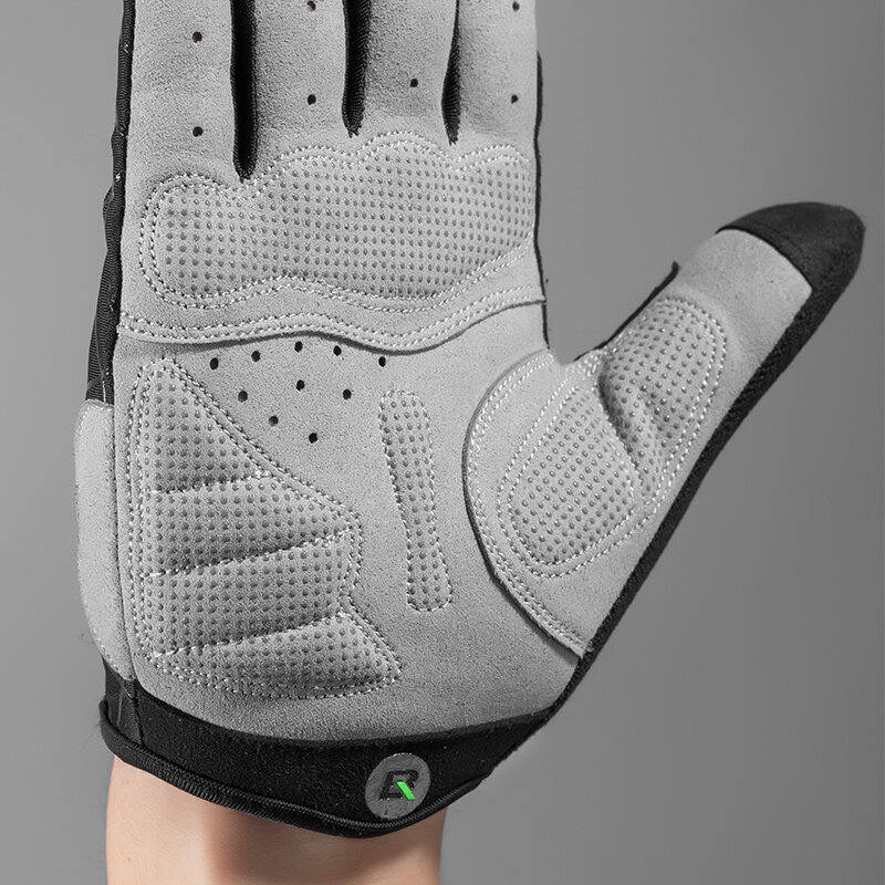 ROCKBROS Full Finger Windproof Cycling Gloves Riding Bicycle Gloves For Men Women Bike Gel pad Gloves Sport Shockproof Gloves
