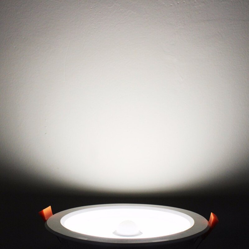 DONWEI-Sensor de movimiento IR para sala de estar, cocina, pasillo, escaleras, sótano, 5W, LED, luz descendente nocturna, punto de encendido/apagado automático