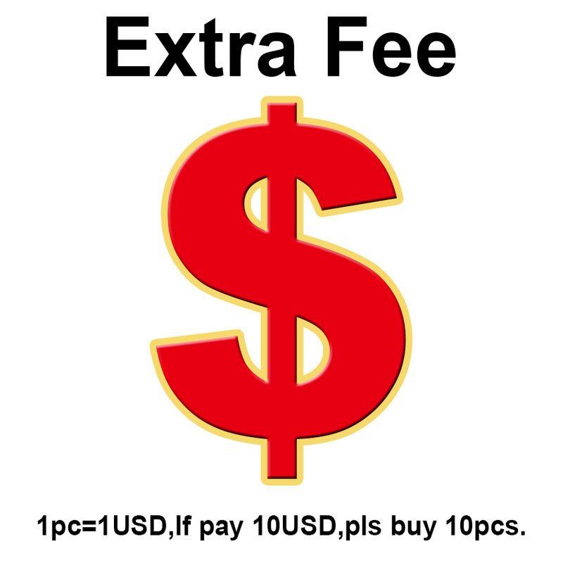 1 $ USD DHL/ FEDEX / UPS /EMS biaya pengiriman tambahan untuk sistem CCTV untuk area jarak jauh dan untuk menambah uang Beli lainnya