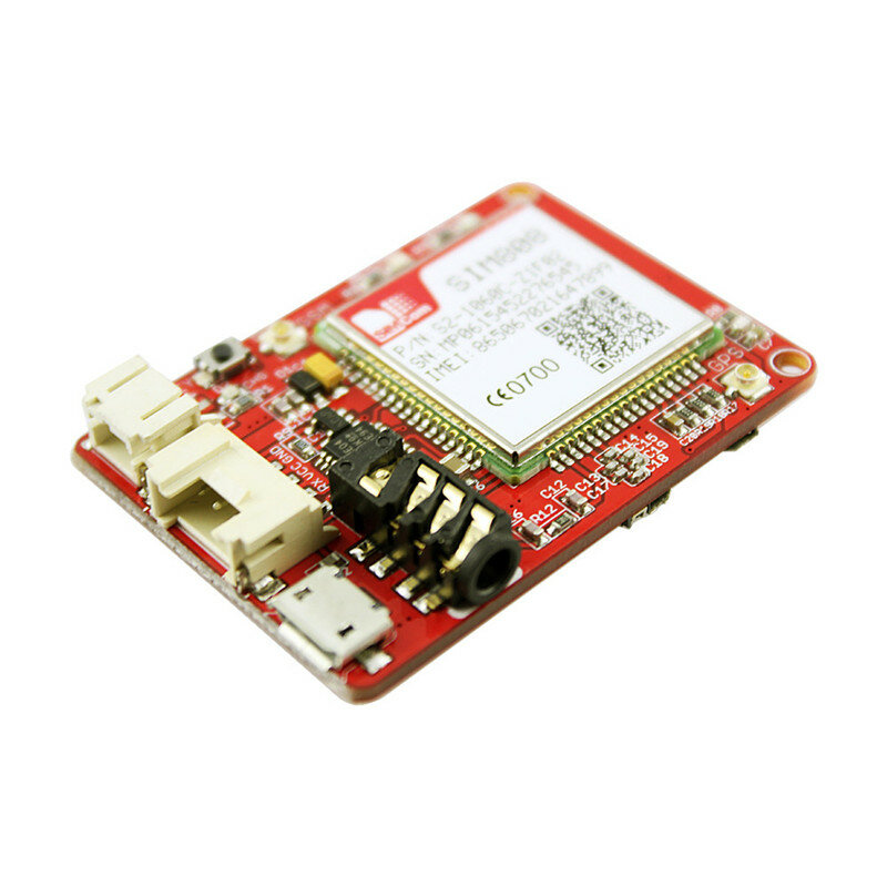 Elecrow Crowtail SIM808 Modul GPRS GSM GPS Papan Pengembangan GSM dan GPS Modul Fungsi Dua Dalam Satu dengan Baterai Lithium 3.7V